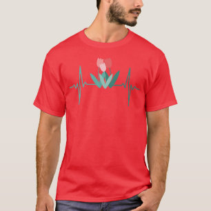 Camiseta Tulipas Vermelhas
