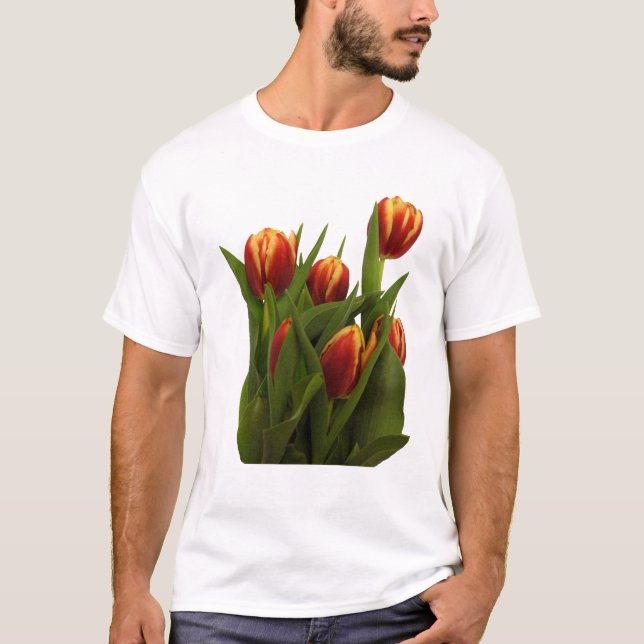 Camiseta Tulips jGibney The MUSEUM Zazzle Gifts (Frente)