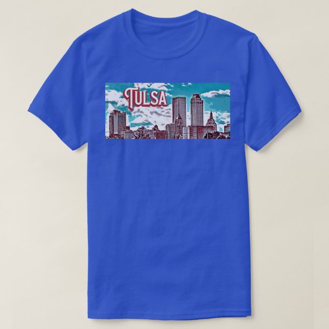 Camiseta Tulsa Oklahoma (Frente do Design)