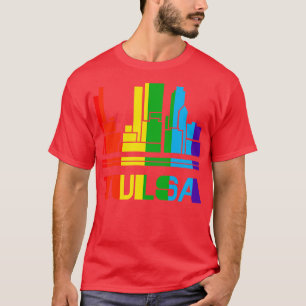 Camiseta Tulsa Pride Tulsa Gift LGBT Suporte LGBT Tee Pr
