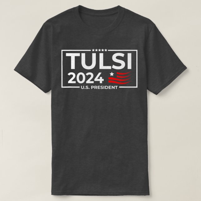 Camiseta Tulsi Gabbard 2024 (Frente do Design)