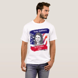 Camiseta Tulsi Gabbard para as eleições de 2020