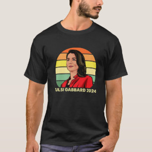 Camiseta Tulsi Gabbard Para O Presidente Patriot Democrata