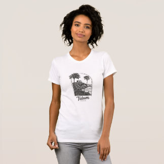 Camiseta Tulum México Destino de Viagem Antigo Ruína Maia
