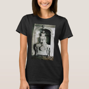 Camiseta Tumba barroco do século XVIII. Crianças de Palhava