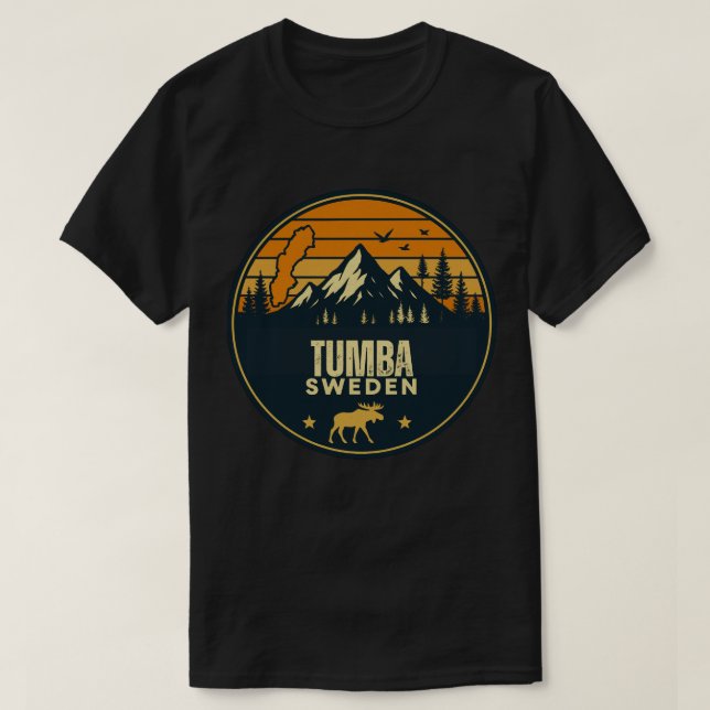 Camiseta Tumba, Suécia Sverige (Frente do Design)
