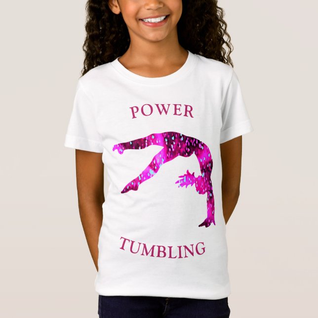 Camiseta Tumbing de energia (Frente)
