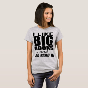 Camiseta Tumblr Eu Gosto De Grandes Livros E Não 