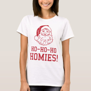 Camiseta Tumblr T-Shirt Santa Clause Ho Ho Ho Homies