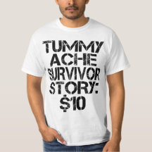 Tummy Ache Survivor Story $10 Stomachache Engraçad