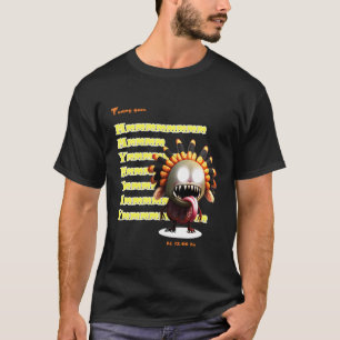 Camiseta Tummy Sente Fome Tarde Noite Pangues Fome