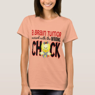 Camiseta Tumor cerebral sujado com o pintinho errado