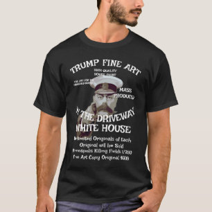 Camiseta Tump Minneapolis Assassinato Arte Original Trump
