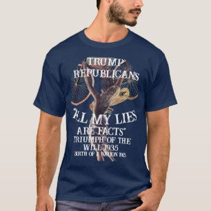 Camiseta Tump Ordens Temporada Aberta Jovens Mulheres Sem T