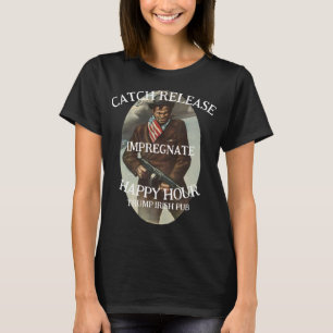 Camiseta Tump PUB PEGAR ENGRAVIDAR LIBERTAR GRELHA Trump