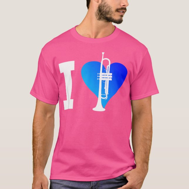 Camiseta Tumpete De Jazz (Frente)