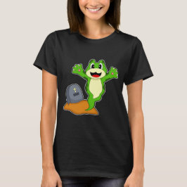 Camiseta Túmulo de Halloween de Sapo
