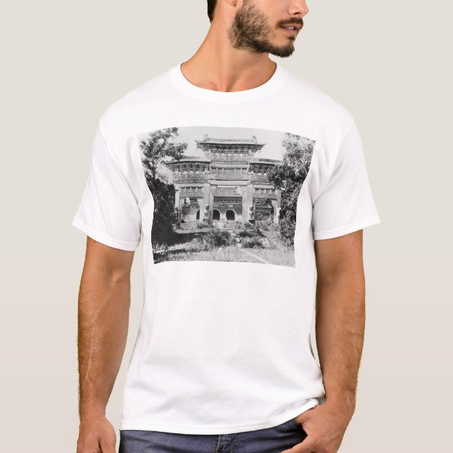 Camiseta Túmulo do imperador Qing Taizong (Frente)