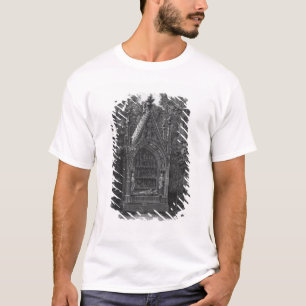 Camiseta Túmulo do rei Dagobert, monumentos Francais de