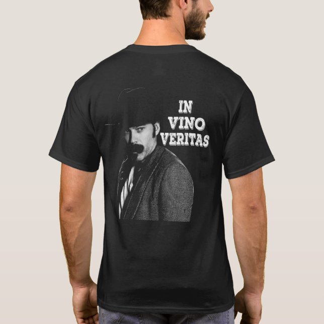 Camiseta Túmulos Pretos E Brancos Citam Artes Clássicas Vi (Verso)