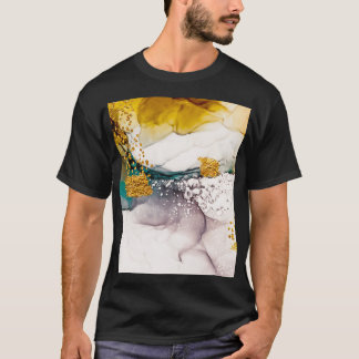 Camiseta Tumura do Pastel: ouro espirra arte.