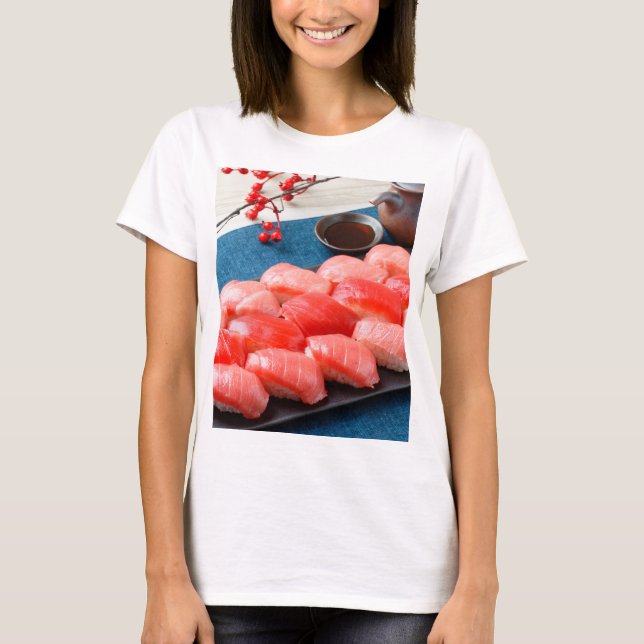 Camiseta Tuna Parade – Red Gradient (Frente)