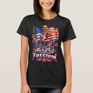 Camiseta Tung Sahur Bandeira EUA 250 Ano Dom 4 de Julho Bra