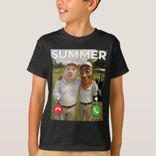 Camiseta Tung Sahur Golf Season Está Chamando Rotina Cerebr