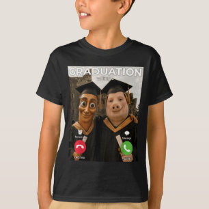 Camiseta Tung Sahur Porco Meme Formatura Chamando Divertido