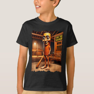 Camiseta Tung-tung-sahur Rotação cerebral italiana Homens e