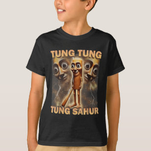 Camiseta Tung Tung Tung Sahur Funny Meme Brainrot Humor Gen