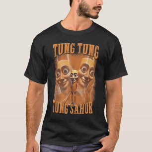 Camiseta Tung Tung Tung Sahur Funny Meme Brainrot Humor Gen