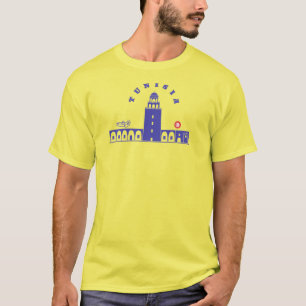 Camiseta Tunísia ت و ن T-Shirt
