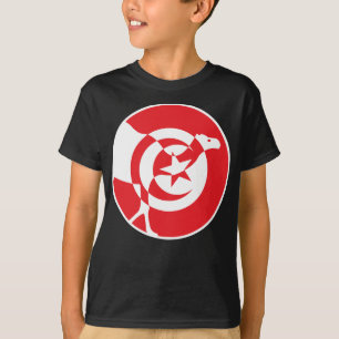 Camiseta Tunísia: Bandeira Nacional Tunisina