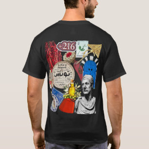 Camiseta Tunisia Design Cultura e Patrimônio Tunisiano