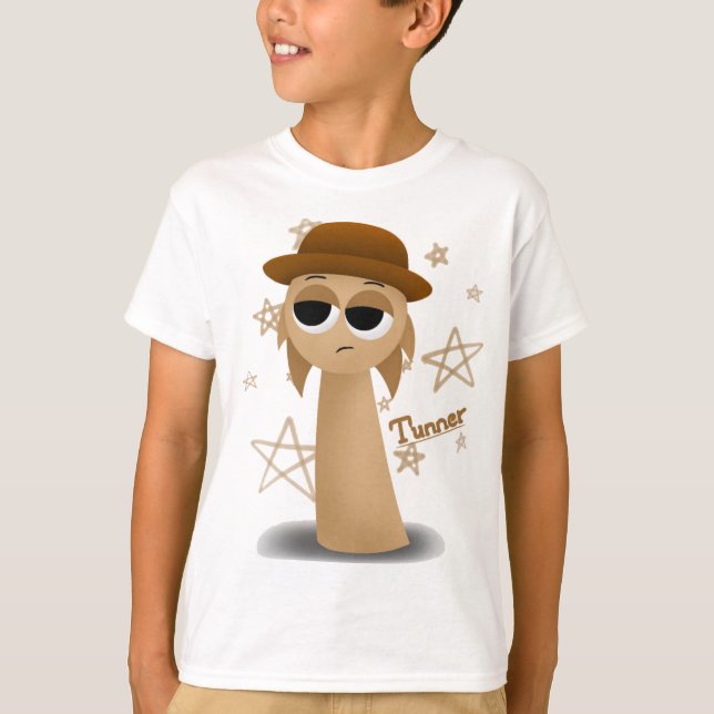 Camiseta Tunner em Sprunki 3D (Frente)