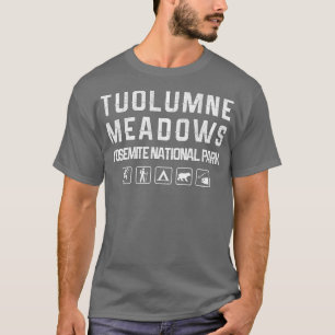 Camiseta Tuolumne Meadows, Yosemite ao ar livre
