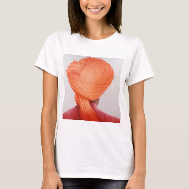 Camiseta Turbante do açafrão (Frente)