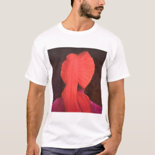 Camiseta Turbante vermelho na sombra