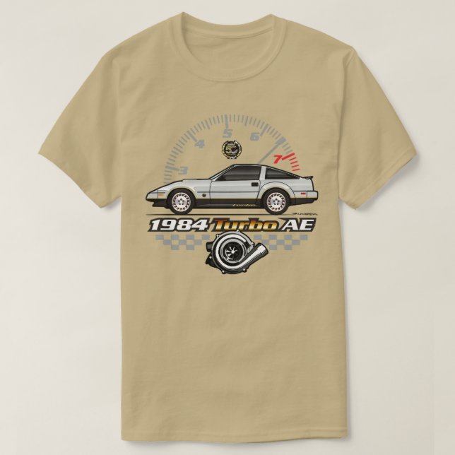 Camiseta Turbo AE 1984 (Frente do Design)