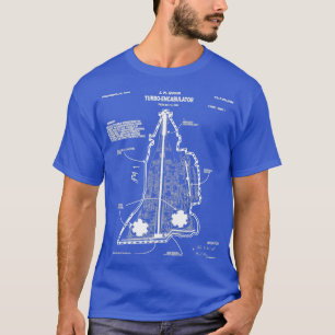 Camiseta Turbo Encabulator Patent Funny Engineering Piada D