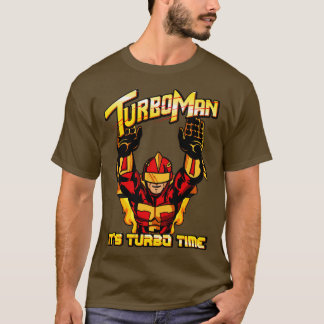 Camiseta Turbo Man É O Tempo Turbo