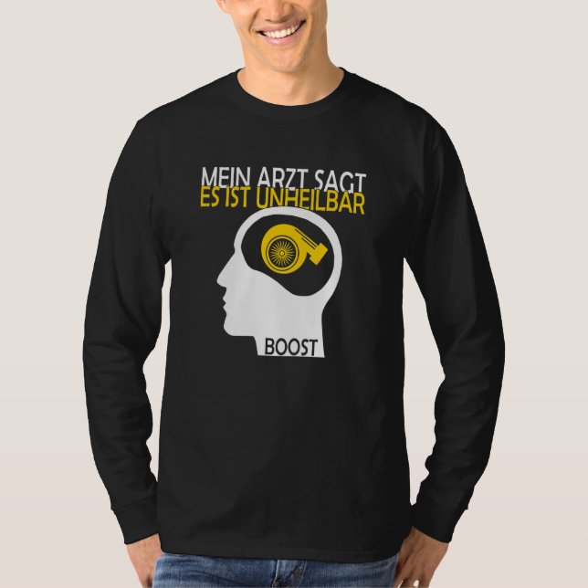 Camiseta Turbo Tuning Boost É Um Turbocompressor Imortal (Frente)