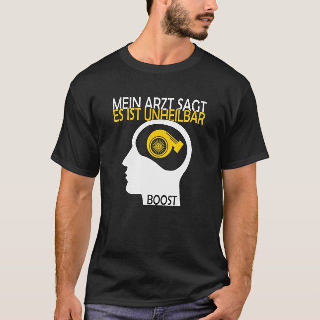 Camiseta Turbo Tuning Boost É Um Turbocompressor Imortal (Frente)