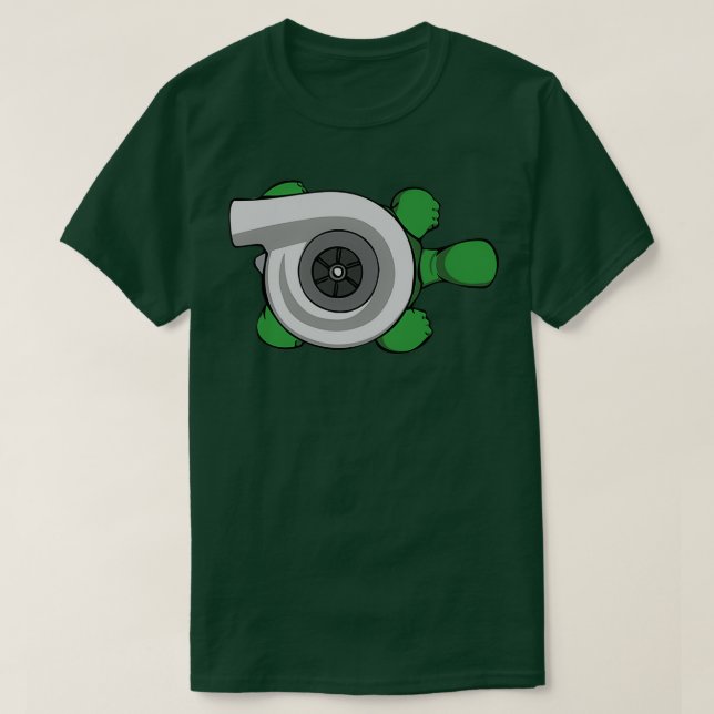 Camiseta Turbo Turtle (Frente do Design)