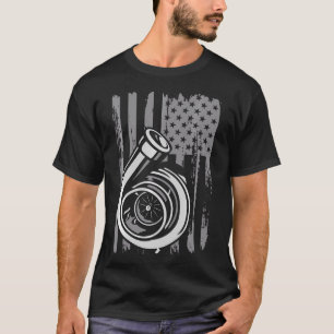 Camiseta Turbo Us Sinalizador Sintonizador Carro Entusiasta