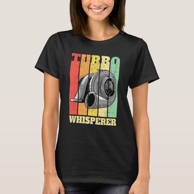 Camiseta Turbo Whisperer Car Tuning Motorsport Mec (Frente)