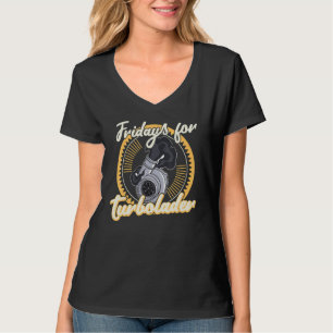 Camiseta Turboalimentador Ajustador De Automobilismo De Cor