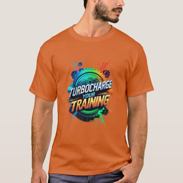 Camiseta Turbocharge Seu Treinamento (Frente)