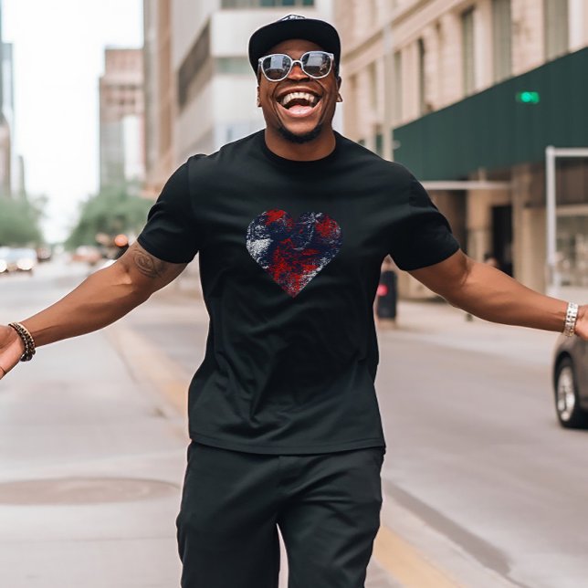 Camiseta Turbulent Heart-Dark Moody Gothic Abstract Art (Criador carregado)